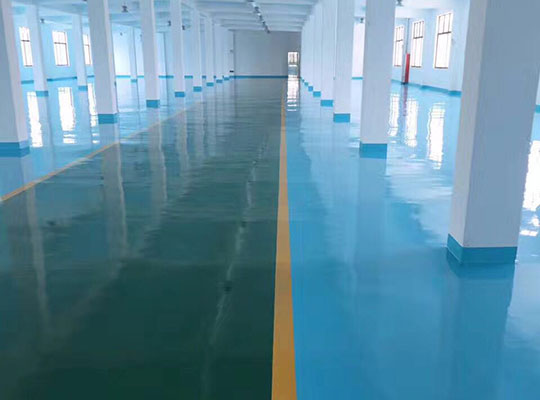 廠房環(huán)氧地坪施工案例